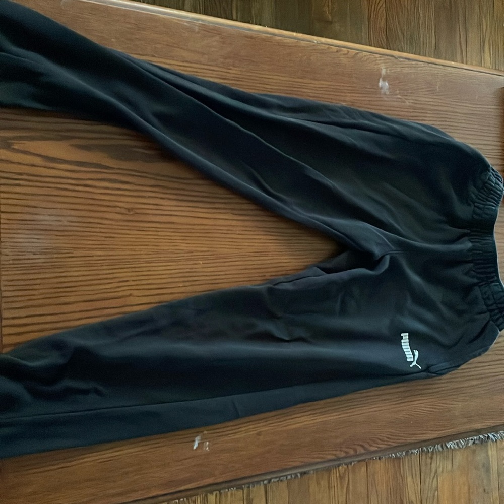 Kids black sweat pants